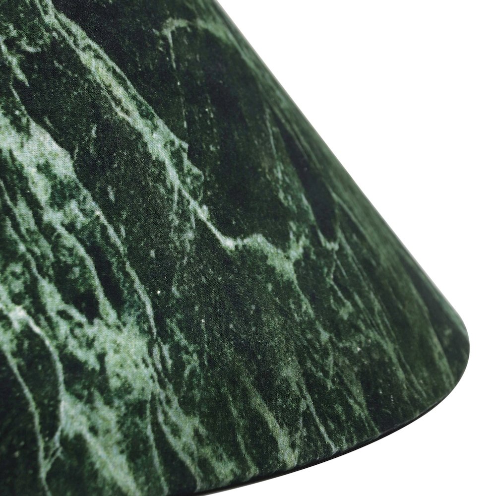 Mable Spider Green Marble Table Lamp