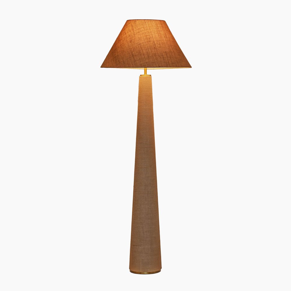 Graham Natural Jute Floor Lamp