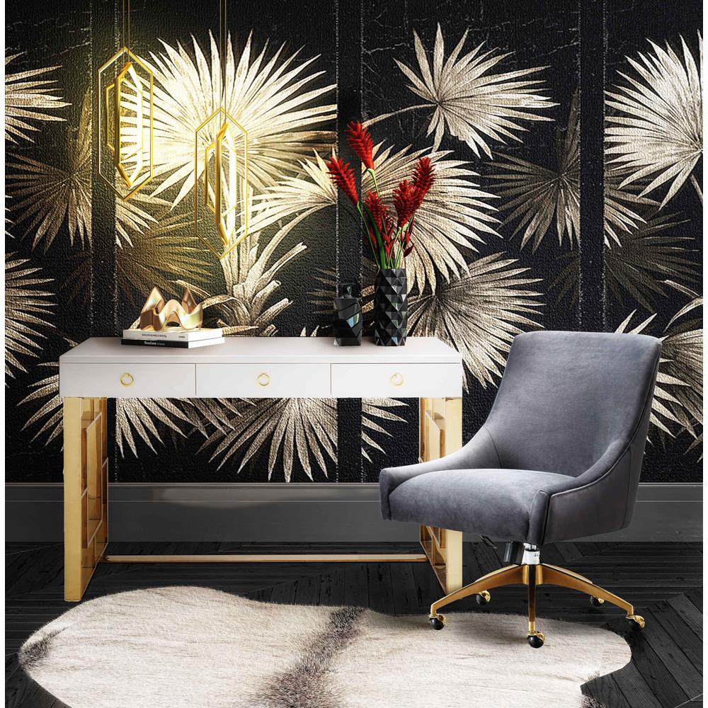 Beatrix Grey Office Swivel Chair