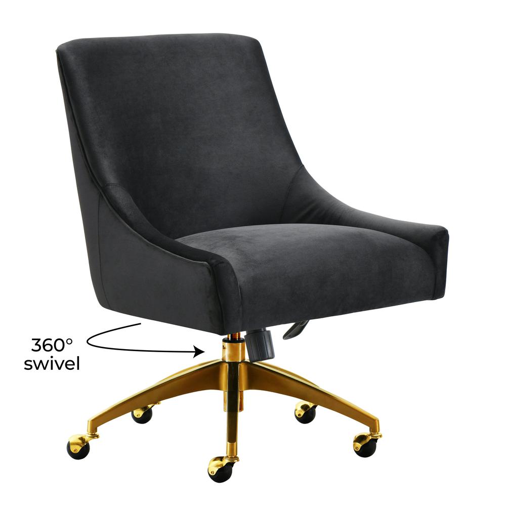 Beatrix Black Office Swivel Chair