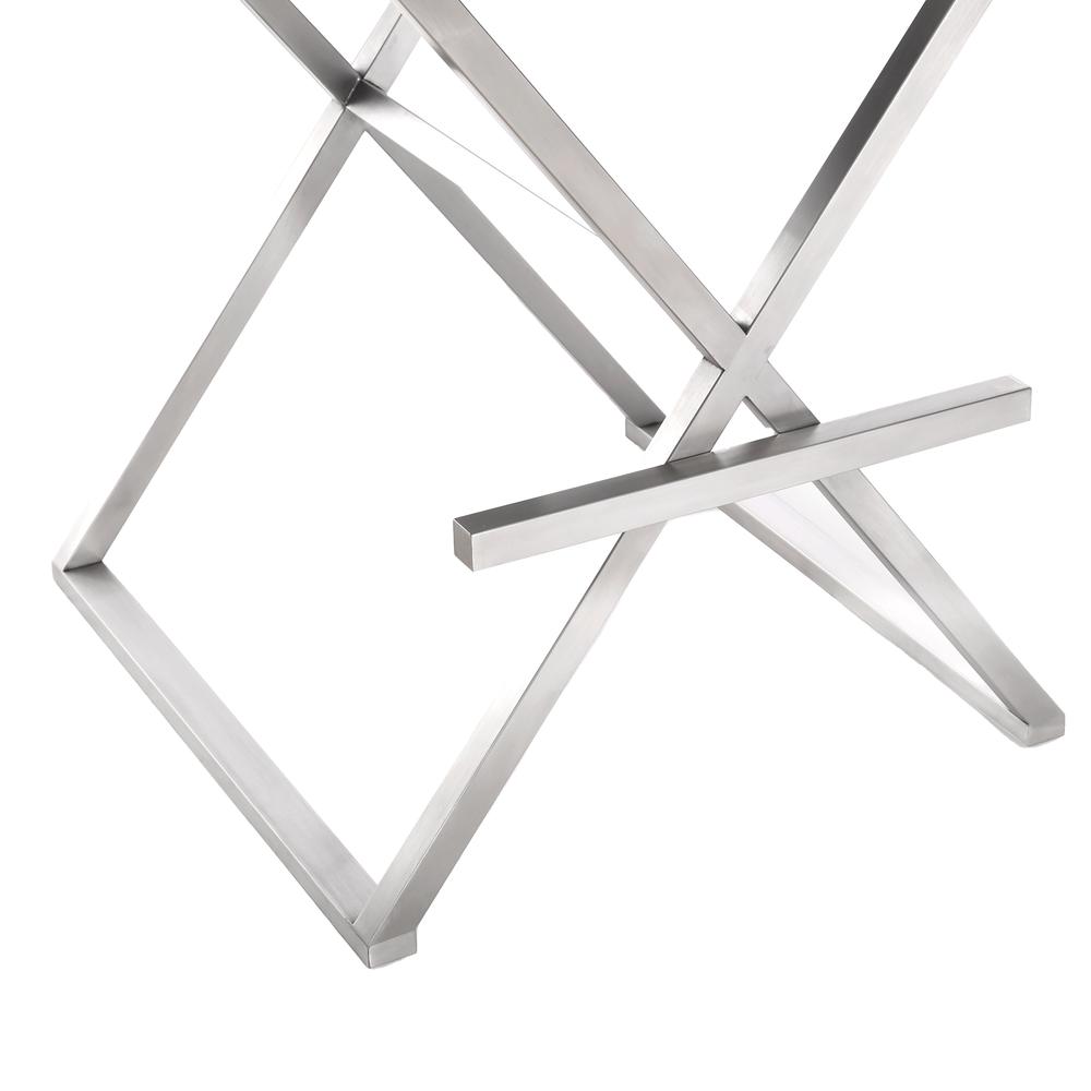 Director Black Steel Barstool