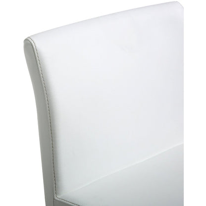 Denmark White Gold Steel Counter Stool - Set of 2