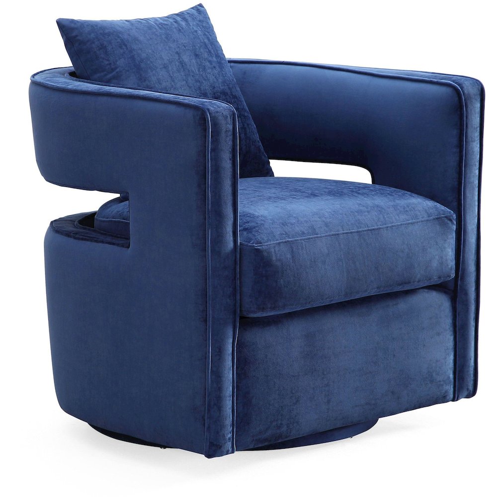 Kennedy Navy Swivel Chair