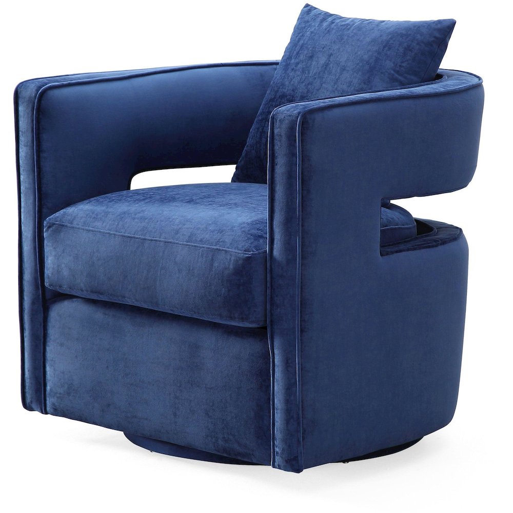 Kennedy Navy Swivel Chair