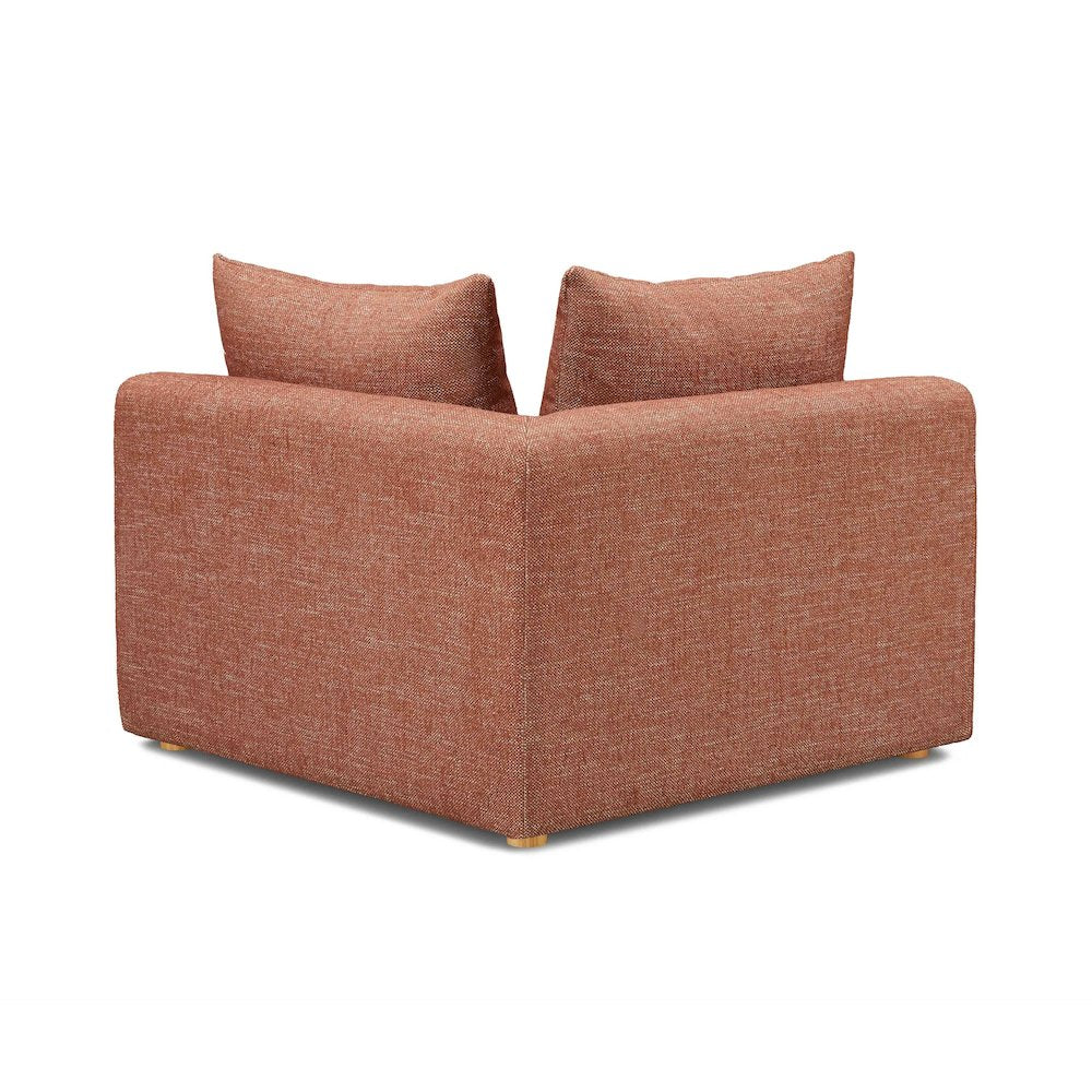 Hangover Sedona Red Textured Fabric Modular Corner Chair