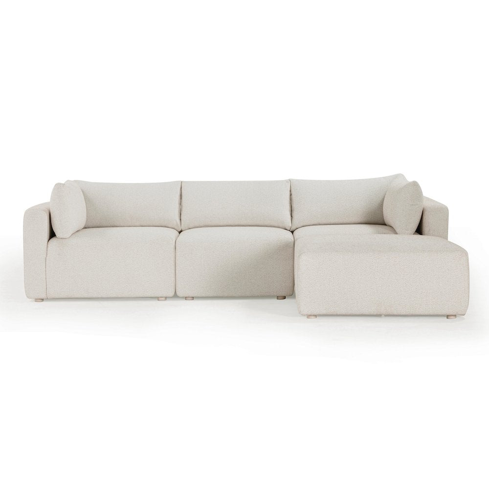 Hangover Cream Outdoor Modular Sectional