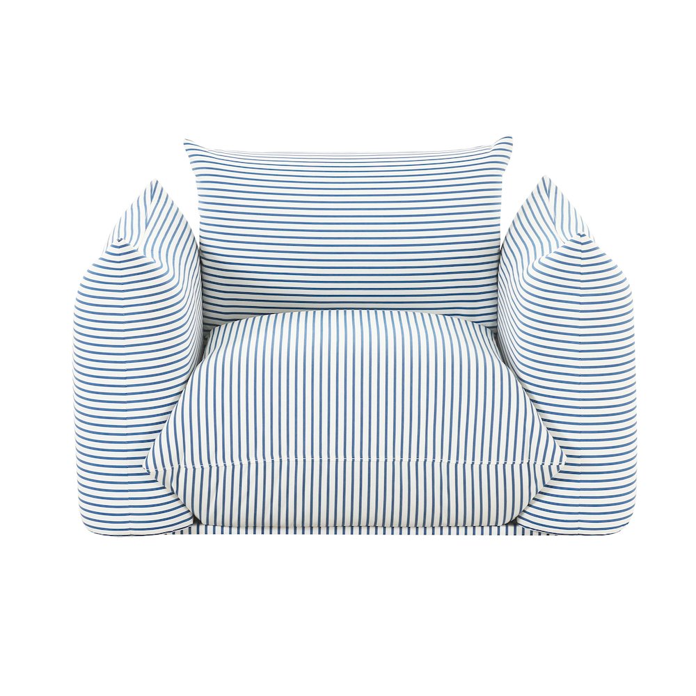 Saint Tropez Stuffed Indoor/Outdoor Armchair