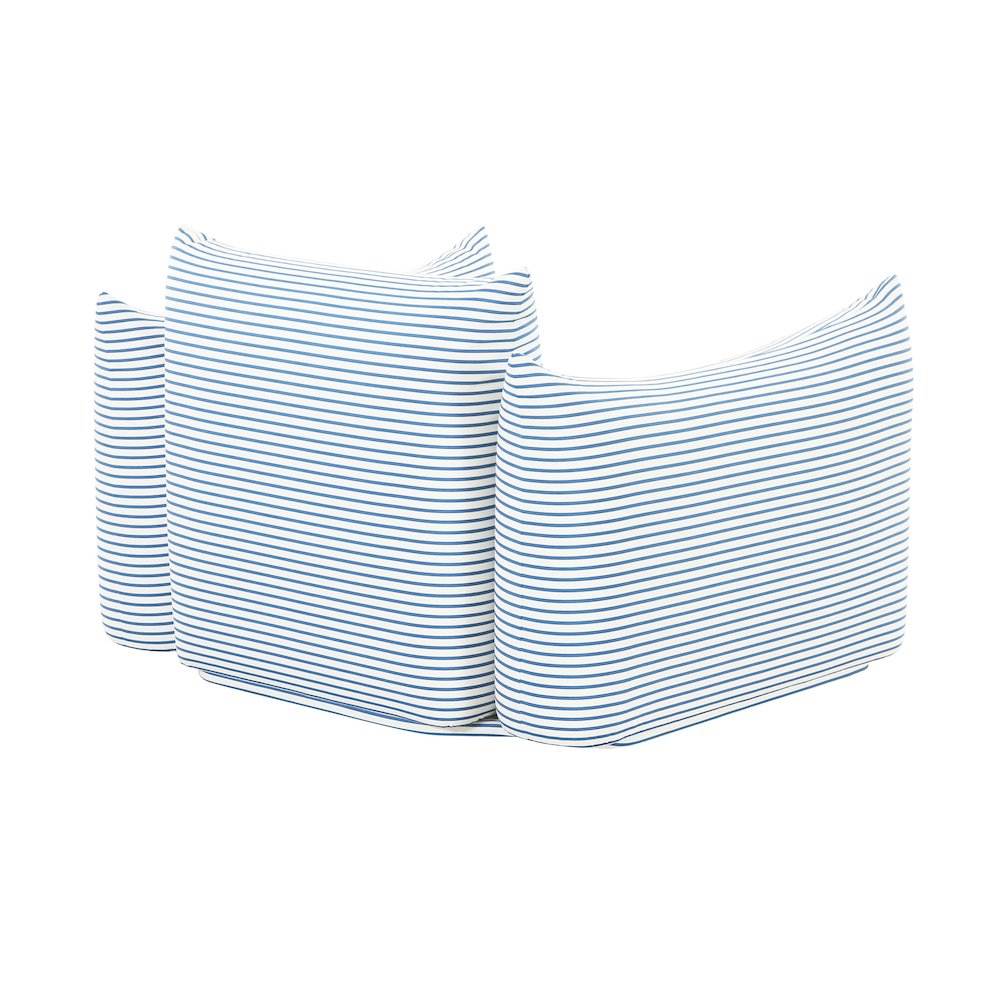 Saint Tropez Stuffed Indoor/Outdoor Armchair