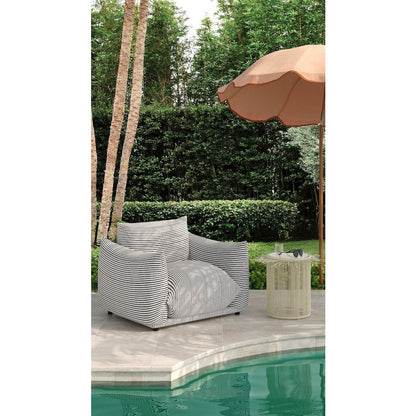 Rafa Cream Outdoor Side Table