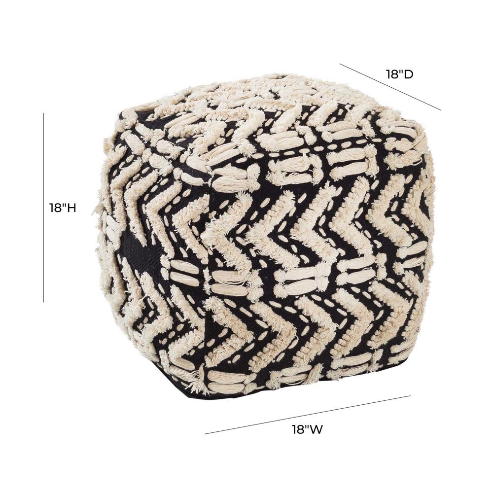 Mariel Cotton Pouf