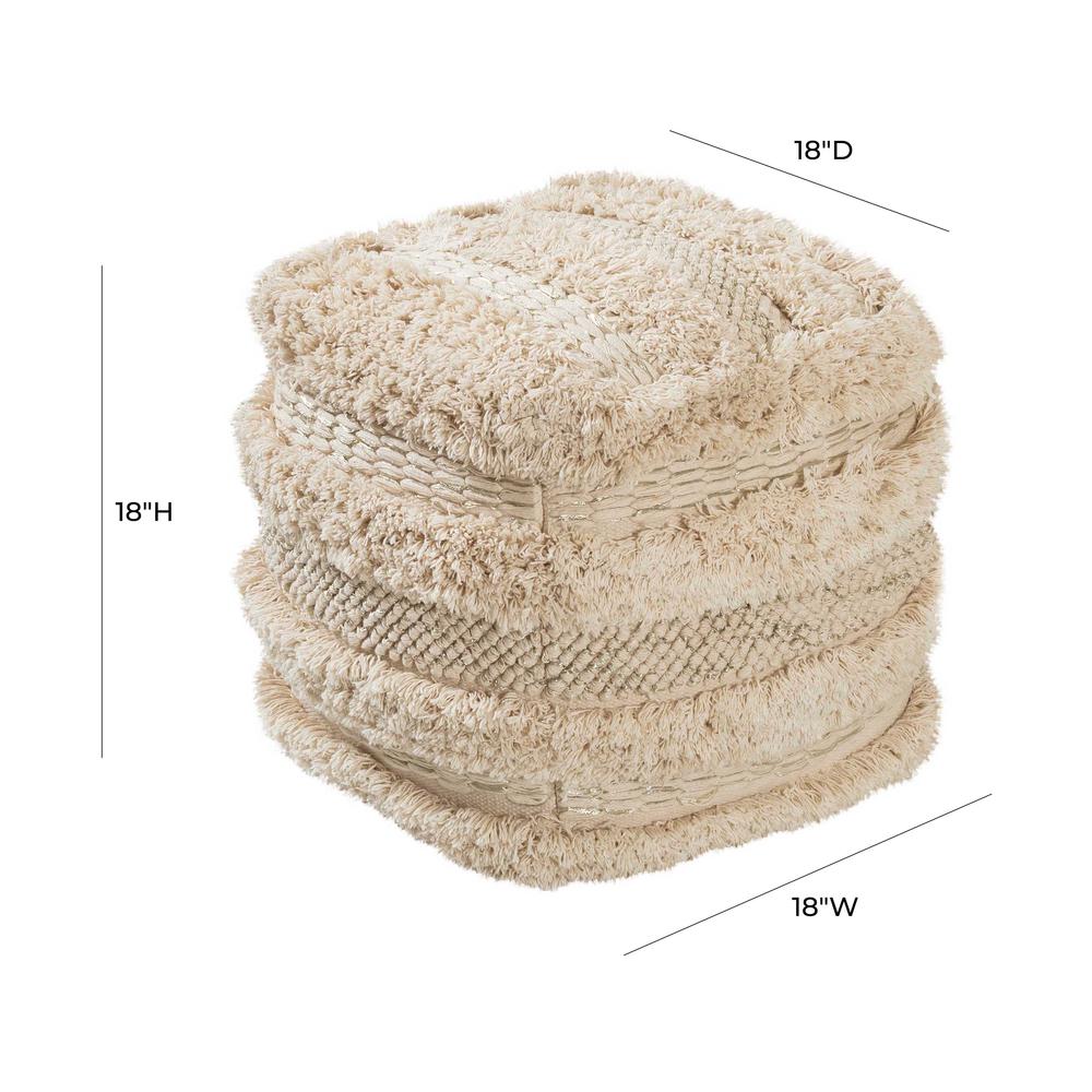 Yorba Cotton Pouf