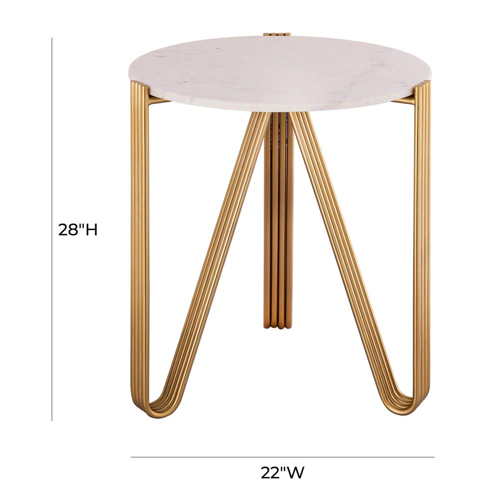 Aya Marble Side Table