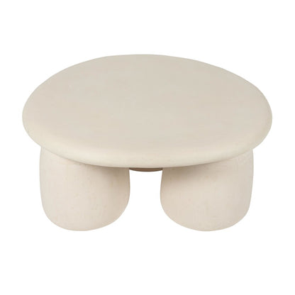 Rahul Off-White Round Coffee Table