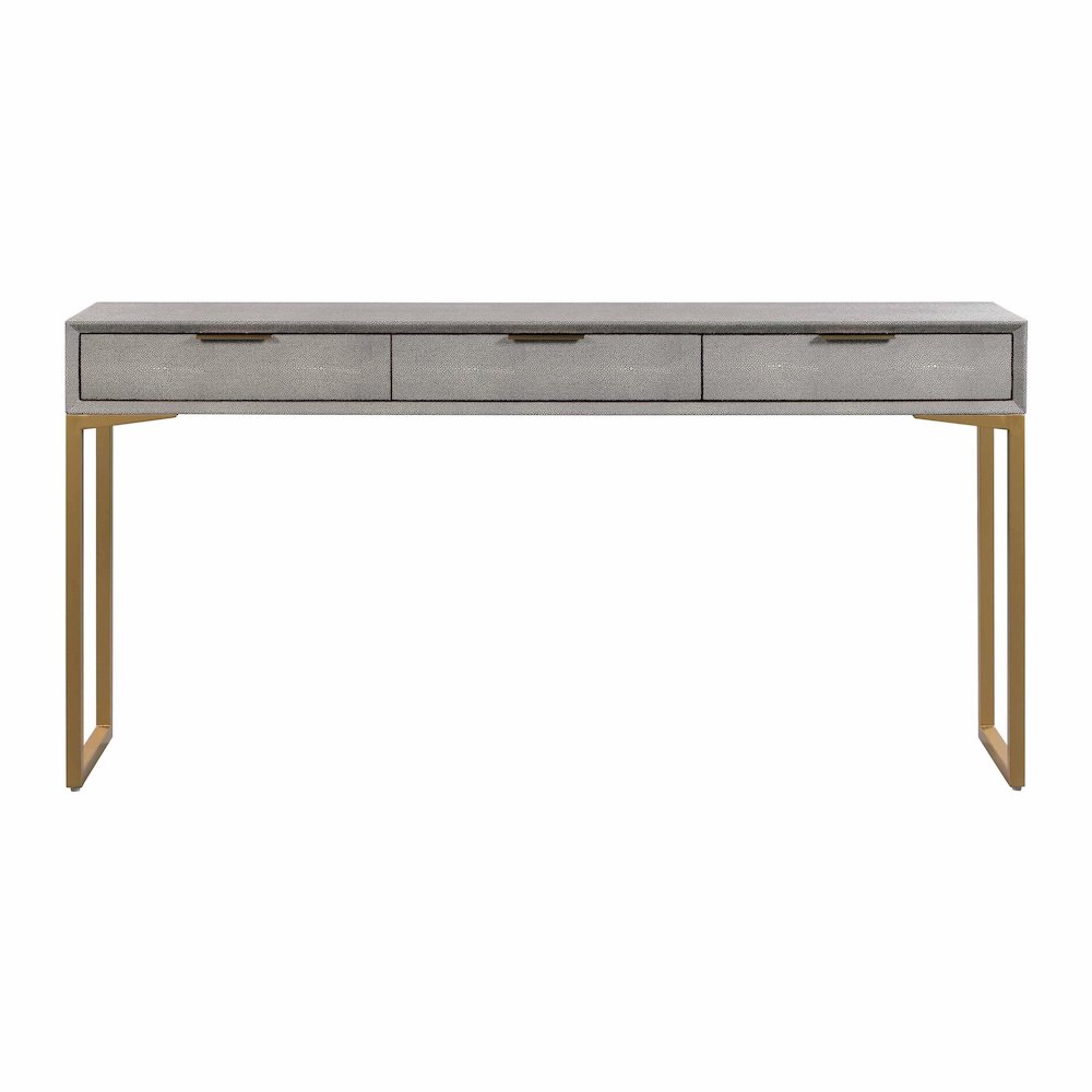 Pesce Shagreen Console Table