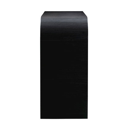Hump Black Console Table
