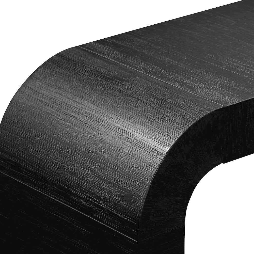 Hump Black Console Table