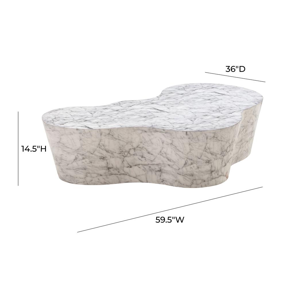 Slab Marble Coffee Table