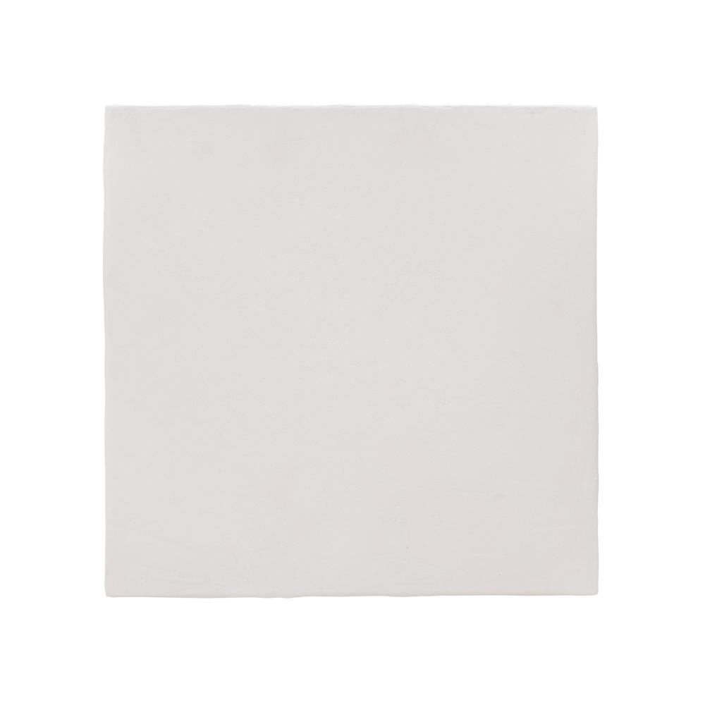 Kayla White Concrete Side Table