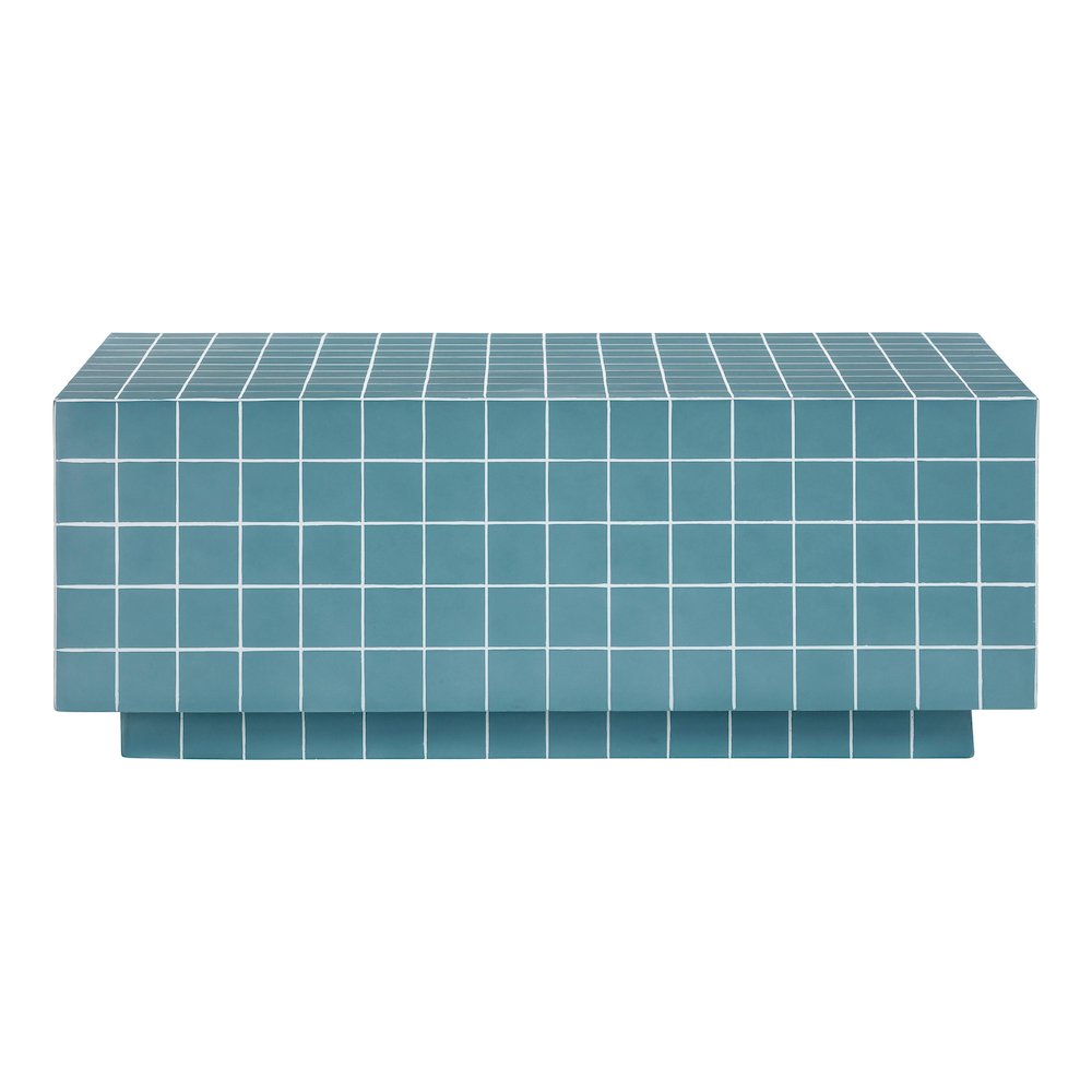 Mixie Blue Tile Indoor / Outdoor Coffee Table