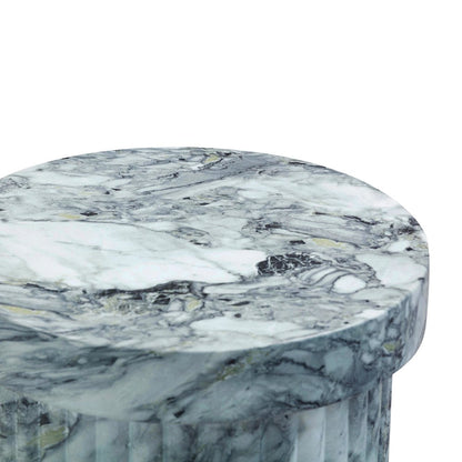 Serafina Marble Pattern Concrete Indoor / Outdoor Side Table