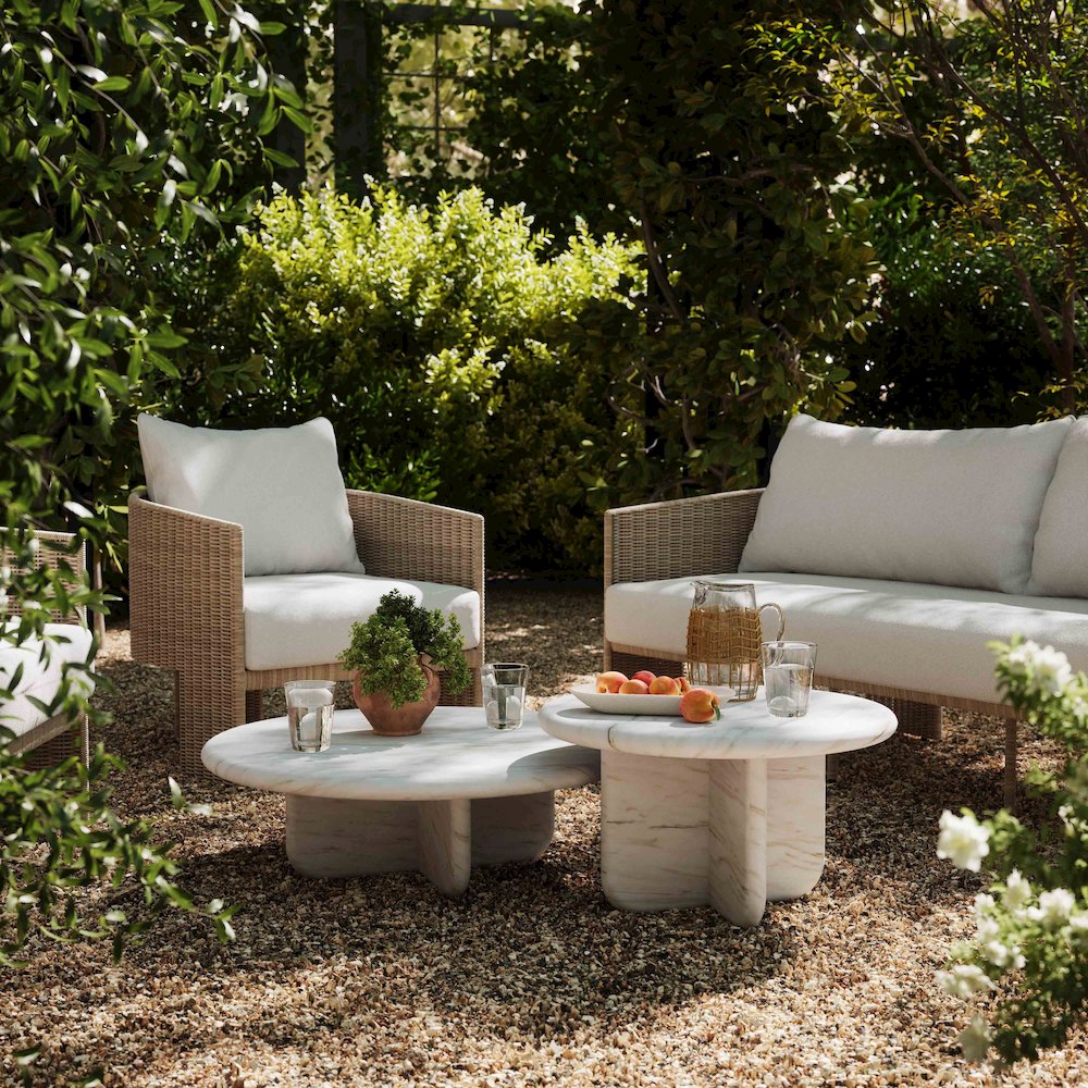 Juju Marble Indoor/Outdoor 24 inch Tall Coffee Table