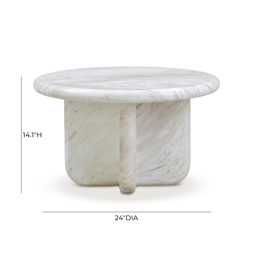 Juju Marble Indoor/Outdoor 24 inch Tall Coffee Table
