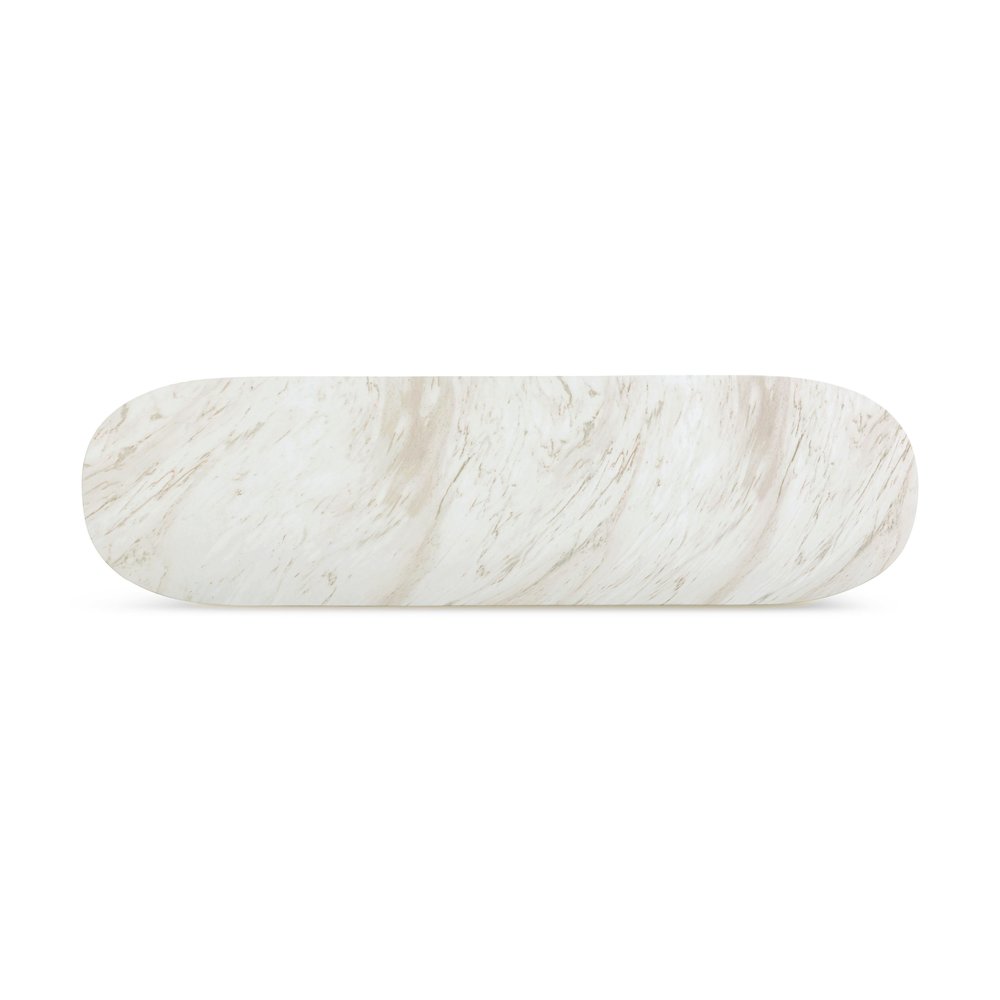 Esme Faux Marble Indoor/Outdoor Long Console Table