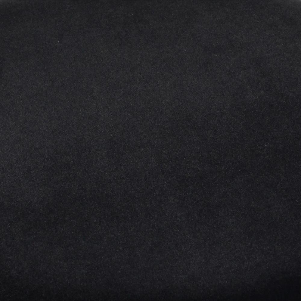 Melody Black Tasseled Ottoman