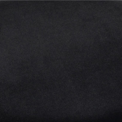 Melody Black Tasseled Ottoman