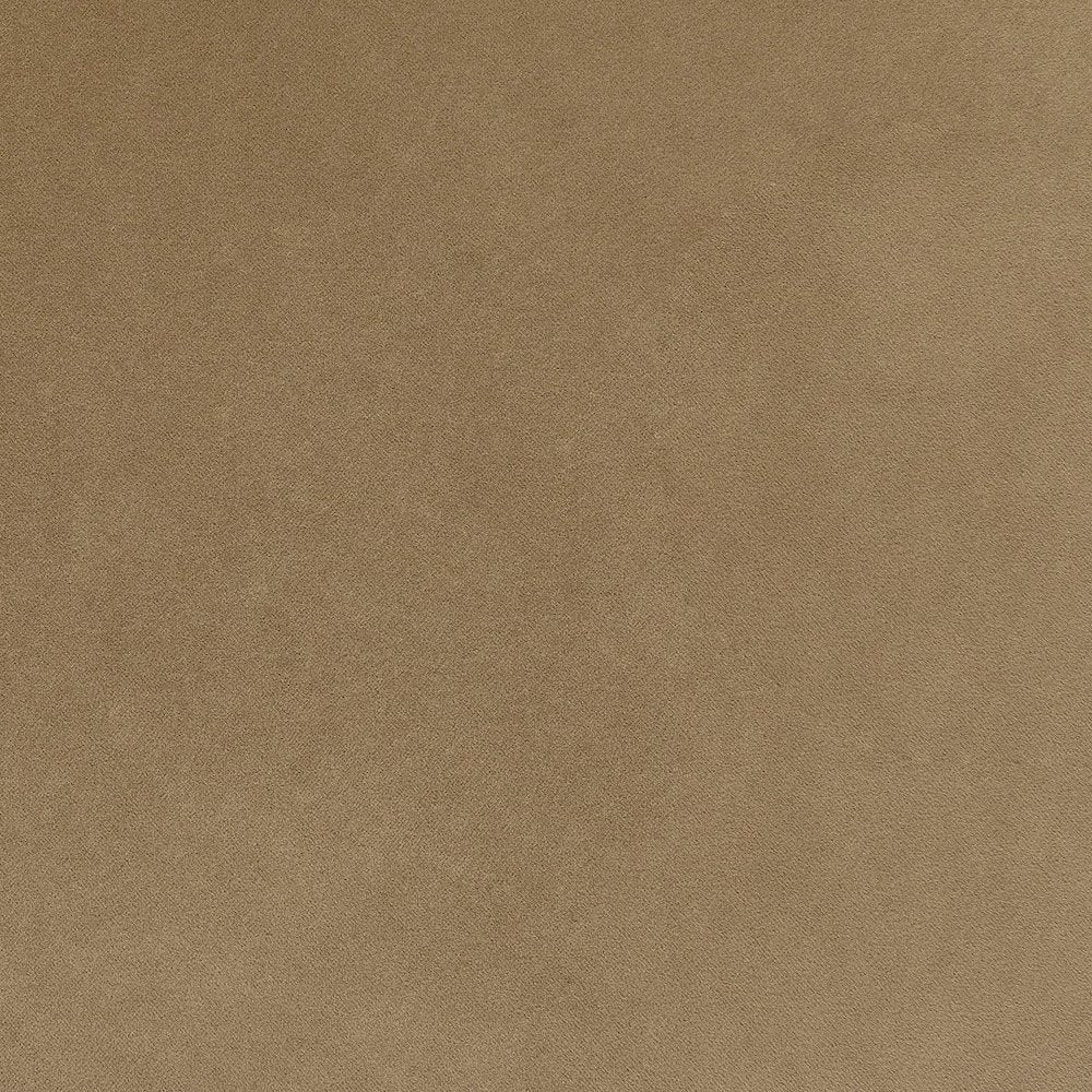 Stefanie Taupe Velvet Ottoman