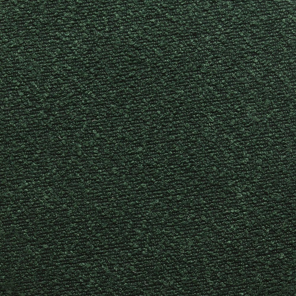 Jaine Forest Green Boucle Large Ottoman