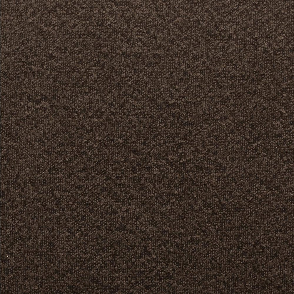 Jaine Brown Boucle Large Ottoman