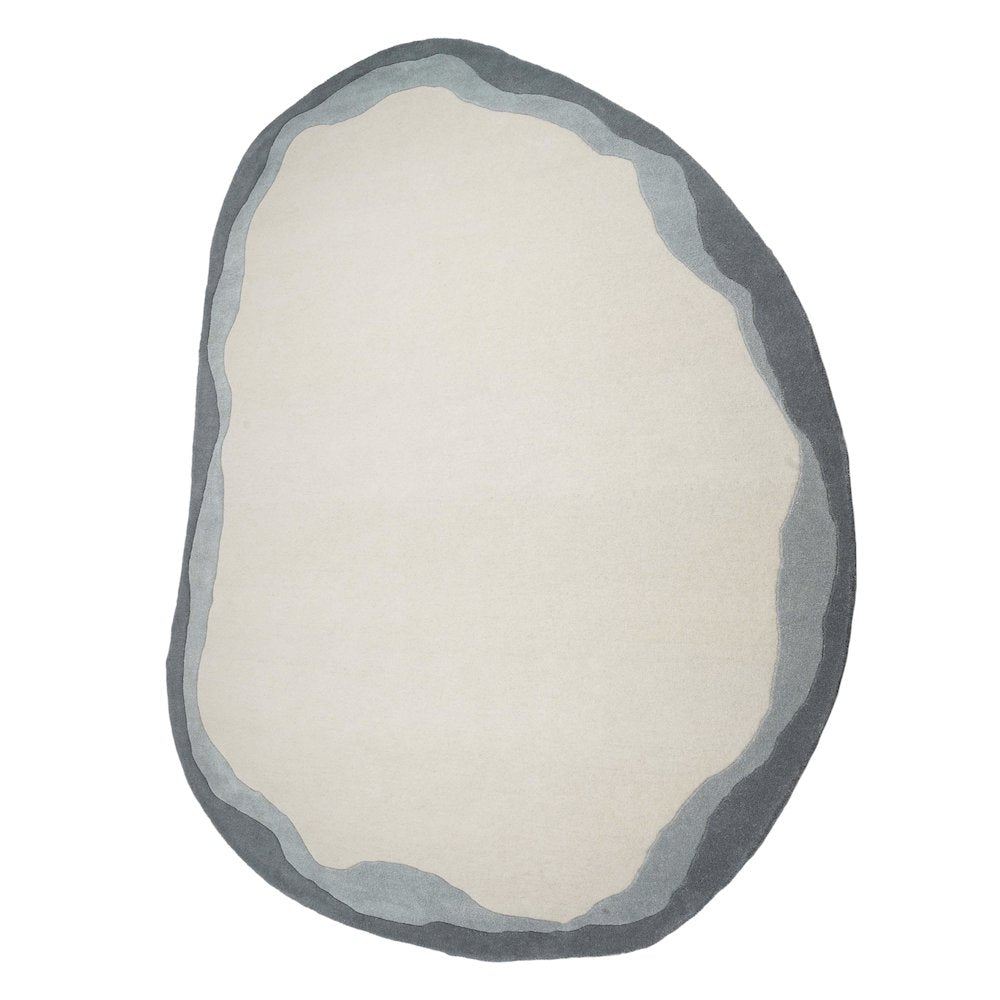 Tarba Grey 8'x10' Organic Floor Rug