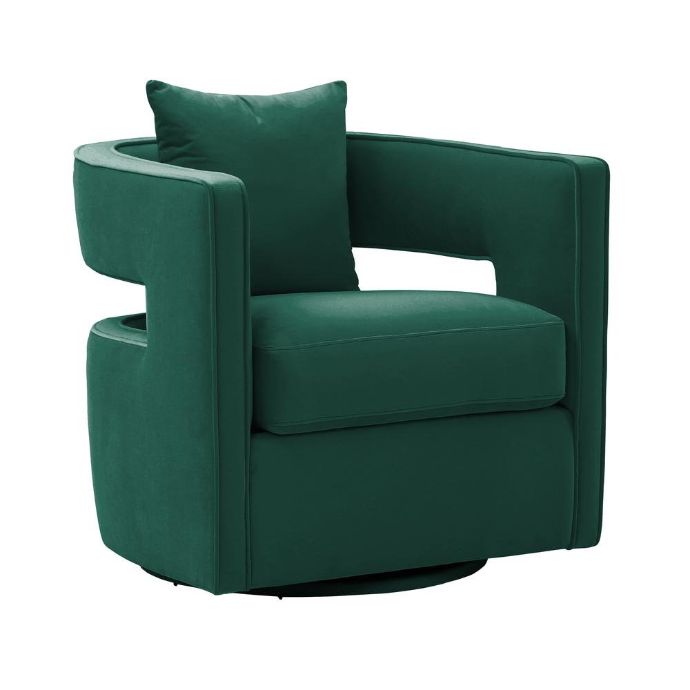Kennedy Forest Green Swivel Chair