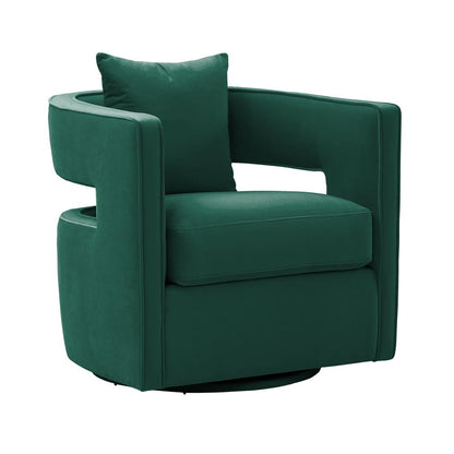 Kennedy Forest Green Swivel Chair