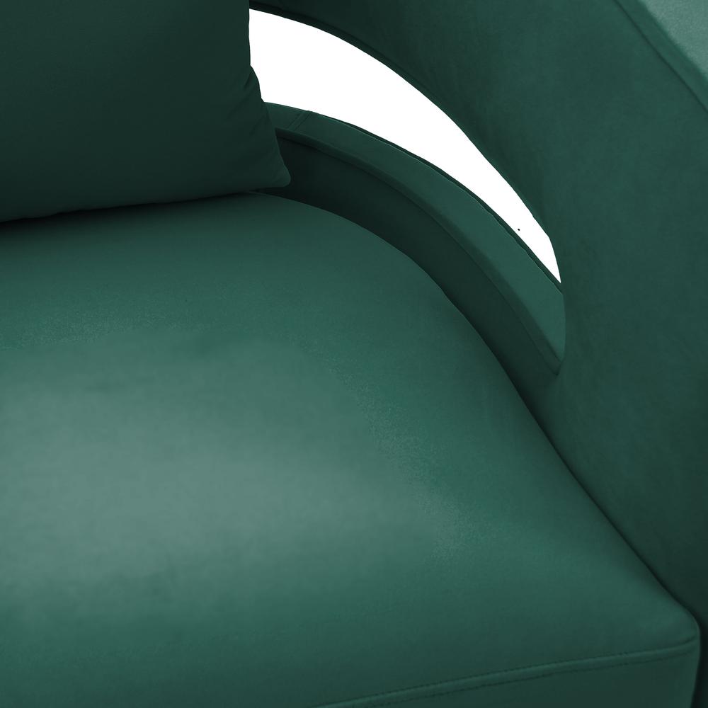 Kennedy Forest Green Swivel Chair