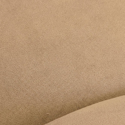 Starlight Canyon Home Velvet Modular Armless Lounge Chair, Cafe Au Lait