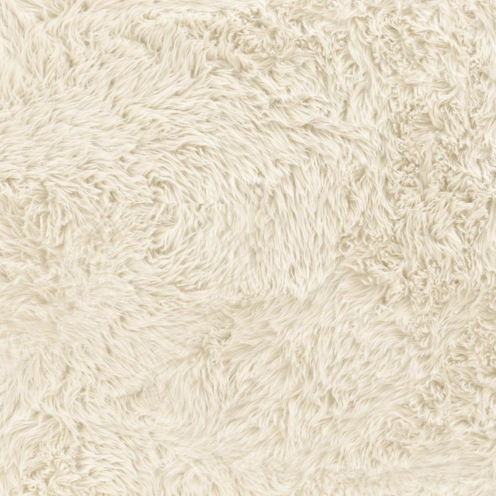 Spara Natural Straight Vegan Shearling Accent Chair