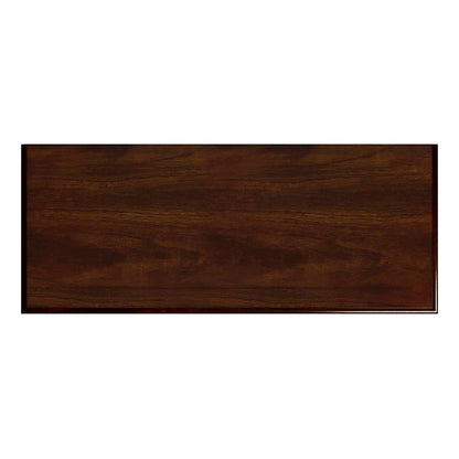 Dark Brown 2 Shelf Bookcase - Short Bookshelf for Farmhouse or Small Spaces