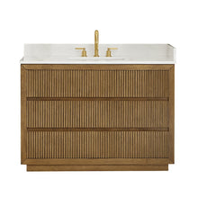 Navan 48" Single Bathroom Vanity in Weathered Brown