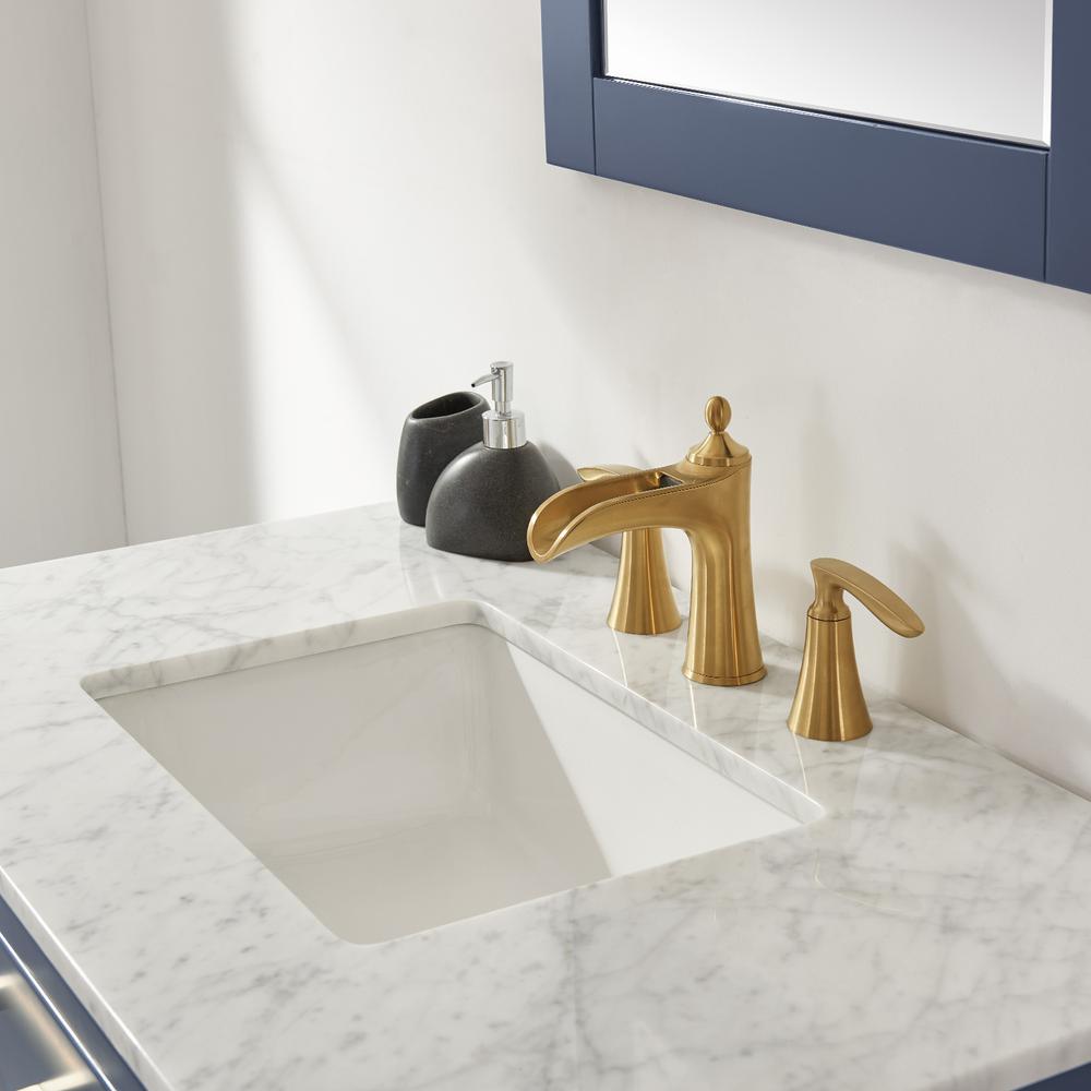 36" Single Bathroom Vanity Set in Royal Blue with Mirror