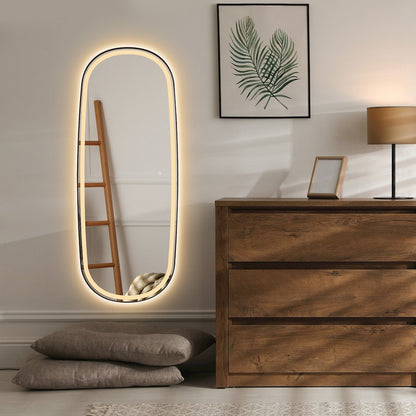 26"x65" Rectangular Anti-Fog Dimmable Modern Bathroom/Dressing