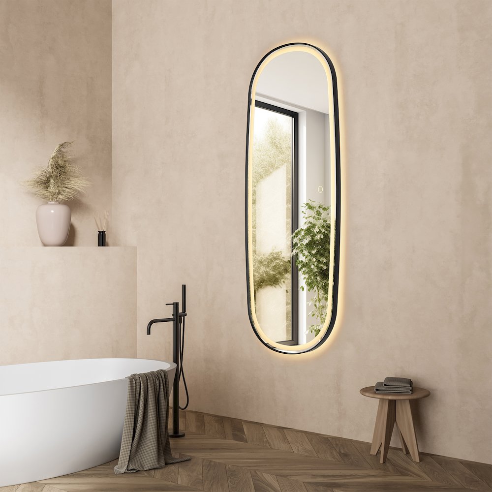 26"x65" Rectangular Anti-Fog Dimmable Modern Bathroom/Dressing