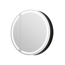 24x24" Round Frameless Surface-Mount Medicine Cabinet