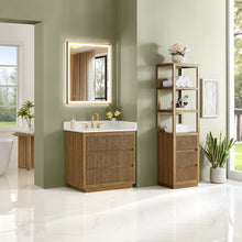 Navan 36" Single Bathroom Vanity in Weathered Brown