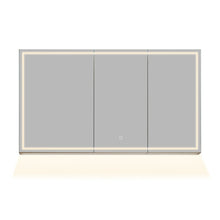 48"x28" Rectangular Frameless Surface-Mount Medicine Cabinet