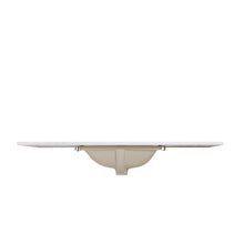 49 in. Composite Stone Vanity Top in Aosta White with White Sink