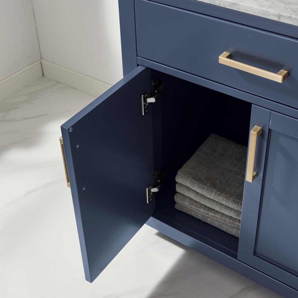 30" Single Bathroom Vanity Set in Royal Blue without Mirror