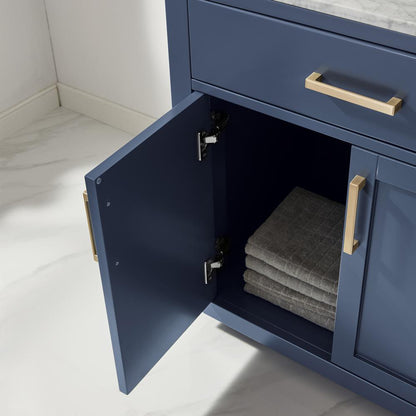 30" Single Bathroom Vanity Set in Royal Blue without Mirror
