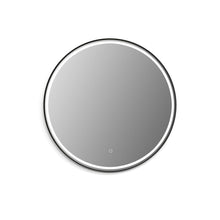 Framed in Matt Black Modern Bathroom/Vanity LED Lighted Wall Mirror
